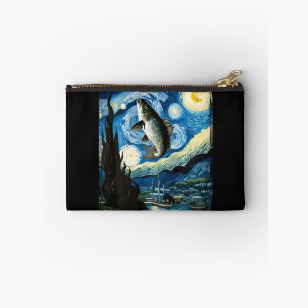 Item preview, Van Gogh Style Starry Night Fish  designed and sold by Littermin.