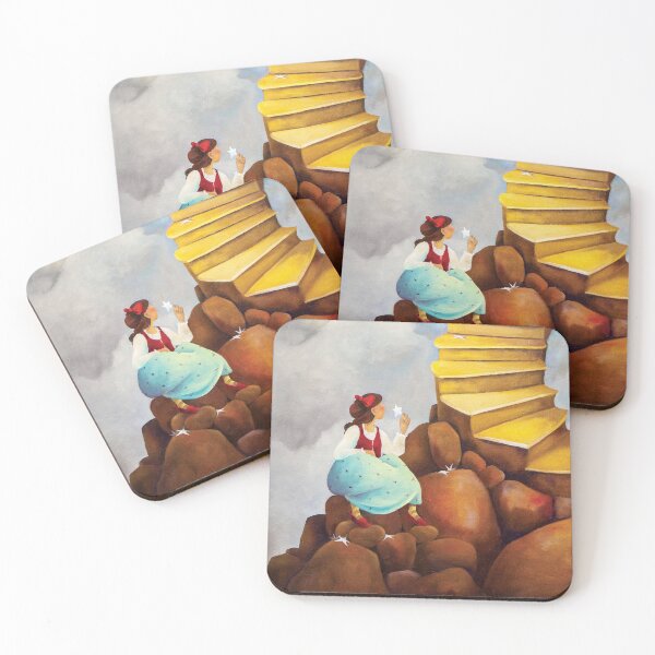 Item preview, Stars on the staircase designed and sold by Annie White Illustration.