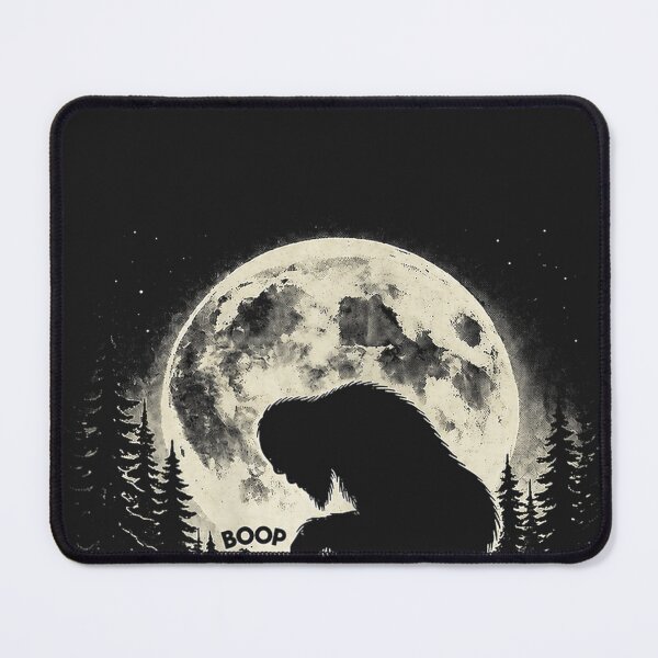 Item preview, Fun Hand Boop Nose Labrador Bigfoot Sasquatch Full Moon Dog designed and sold by CriseldaBruning.