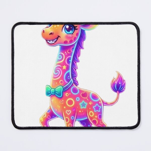 Item preview, Magical Neon Giraffe – Cute Luminous Fantasy Design designed and sold by NeonTraum.