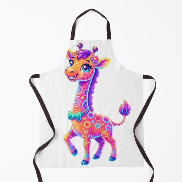 Item preview, Magical Neon Giraffe – Cute Luminous Fantasy Design designed and sold by NeonTraum.