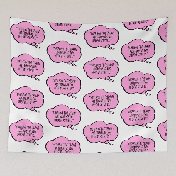 Item preview, You're proof that speaking and thinking are two different activities meme designed and sold by infinitearte.