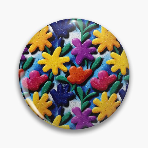 Item preview, Smooth 3D Clay Flower And Heart Pattern designed and sold by igraphixart.