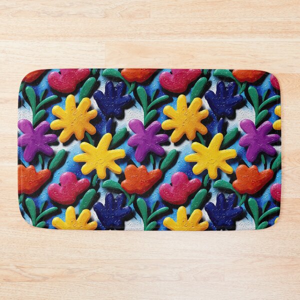 Item preview, Smooth 3D Clay Flower And Heart Pattern designed and sold by igraphixart.