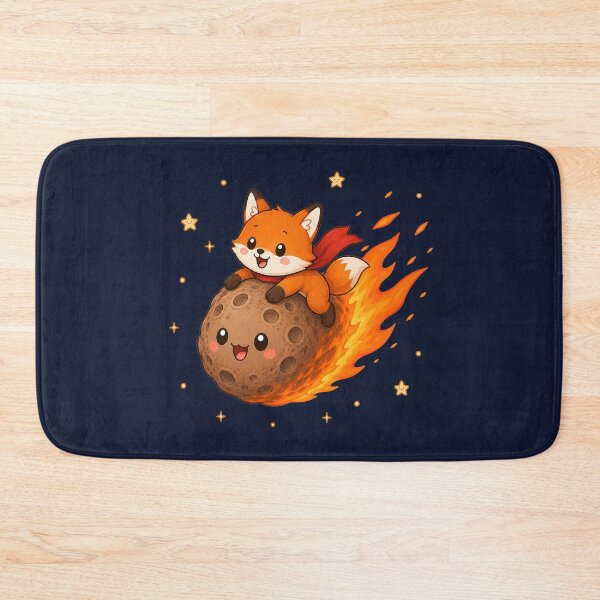 Item preview, Cute Kawaii Space Fox Riding a Meteor designed and sold by Seculinator.