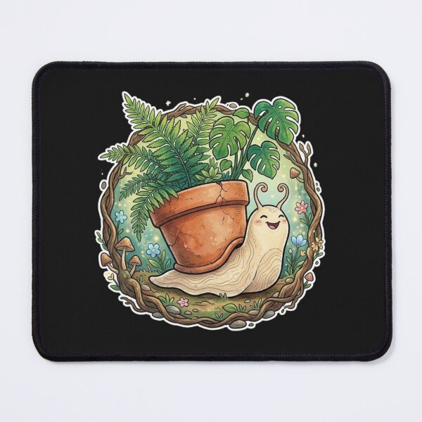 Item preview,  Snail with Monstera Plant Pot Cottagecore Cute Snail Vintry Off designed and sold by VintryOff.
