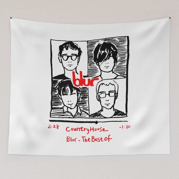 Item preview, Red Typography Playing Music SIlhouette designed and sold by ShadeFall.