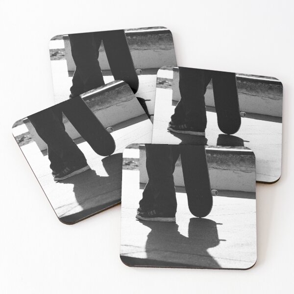 Item preview, Skaters in motion - Analog black and white sports photography designed and sold by jacquesview.