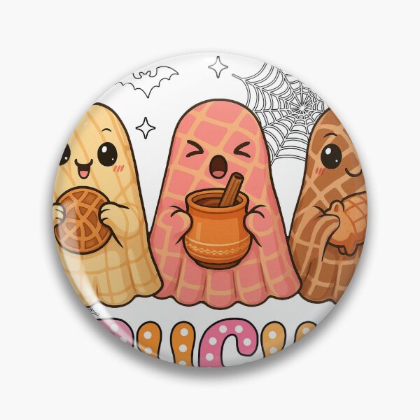 Item preview, Conchas And Cucuys Mexican Halloween Ghosts designed and sold by varin-studio.