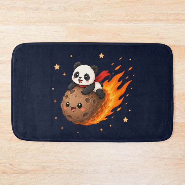 Item preview, Cute Kawaii Space Panda Riding a Meteor designed and sold by Seculinator.