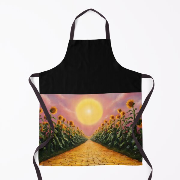 Item preview, Sunflowers Paving the Yellow Brick Road – Leading Toward the Sun Fantasy Landscape designed and sold by EmeraldeaDesign.