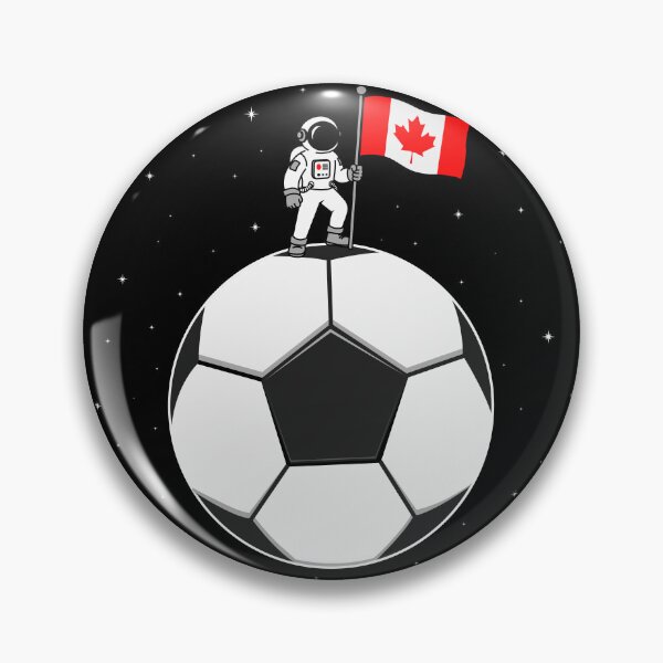 Item preview, Planète Foot Canada Soccer Planet Astronaut designed and sold by JoelmaQ.