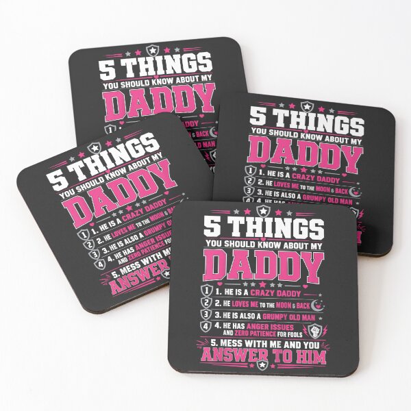 Item preview, Funny Dad List 5 Things You Should Know About My Daddy designed and sold by CriseldaBruning.