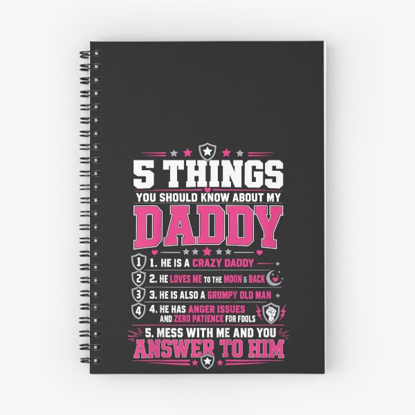 Item preview, Funny Dad List 5 Things You Should Know About My Daddy designed and sold by CriseldaBruning.