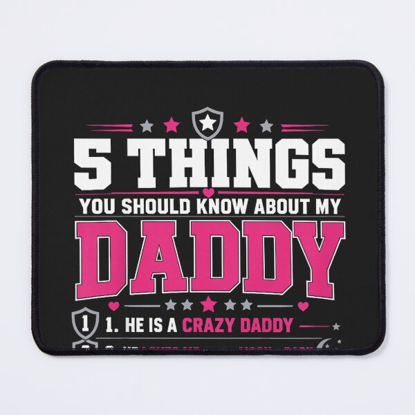 Item preview, Funny Dad List 5 Things You Should Know About My Daddy designed and sold by CriseldaBruning.