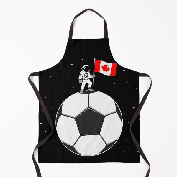 Aperçu de l'œuvre Planète Foot Canada Soccer Planète Astronaute créée et vendue par JoelmaQ.