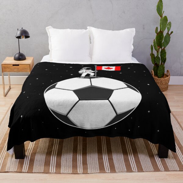 Item preview, Planète Foot Canada Soccer Planet Astronaut designed and sold by JoelmaQ.