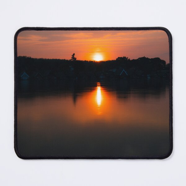 Item preview, Sunset at the Mecklenburg Lake District Nature designed and sold by jacquesview.