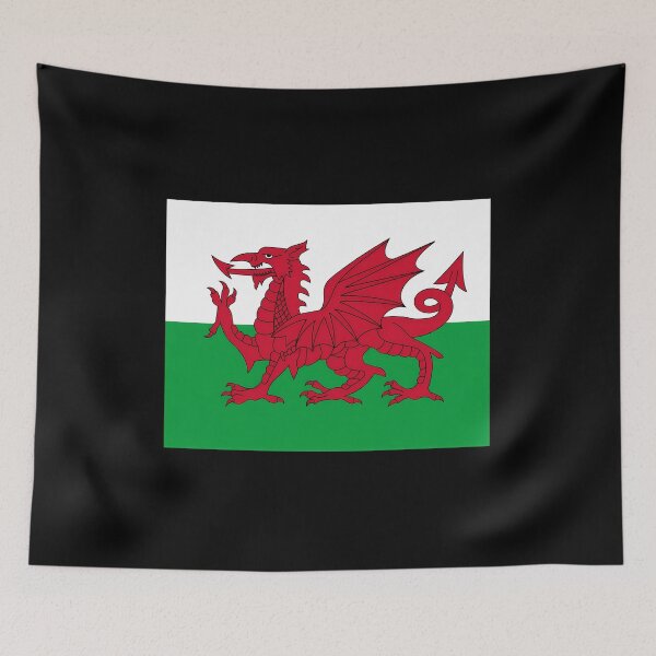 Item preview, Wales National Flag - Welsh Fan designed and sold by NoThoughtsCat.