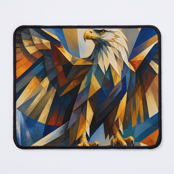 Item preview, Majestic Geometric Eagle of Freedom designed and sold by ArtnarongDesign.
