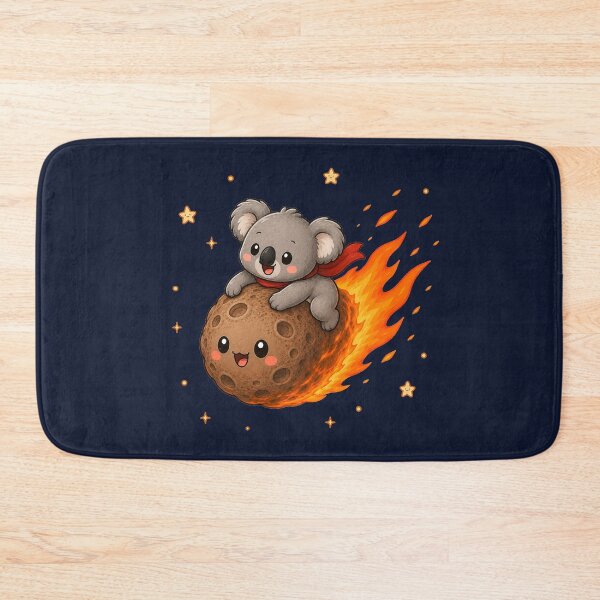 Item preview, Cute Kawaii Space Koala Riding a Meteor designed and sold by Seculinator.