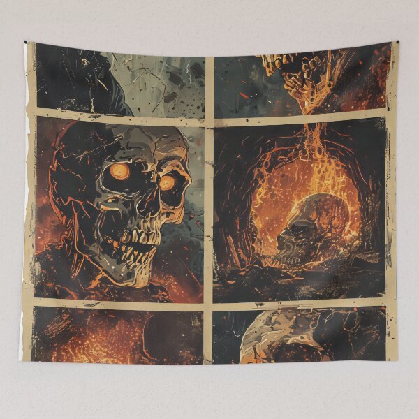 Item preview, demon skull designed and sold by aliraweb.