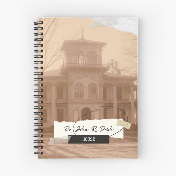 Item preview, Casa robusta del Dr. John R. Drish designed and sold by GhostlyWorld.