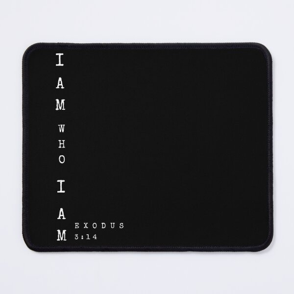 Item preview, I AM who I AM - Bible verses - Mug Phone Case Shirt Bag designed and sold by HisDesignCo.