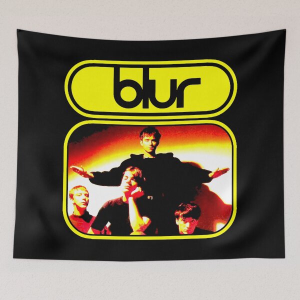 Item preview, Yellow Typography And Yellow Frame Britpop designed and sold by ShadeFall.