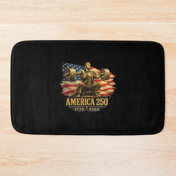 Item preview, America 250 1776 2026 Abraham Lincoln Gym Weightlifting designed and sold by thefirstbroo.