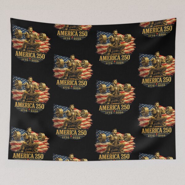 Item preview, America 250 1776 2026 Abraham Lincoln Gym Weightlifting designed and sold by thefirstbroo.