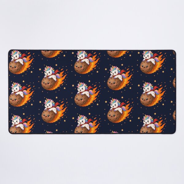 Item preview, Cute Kawaii Space Unicorn Riding a Meteor designed and sold by Seculinator.