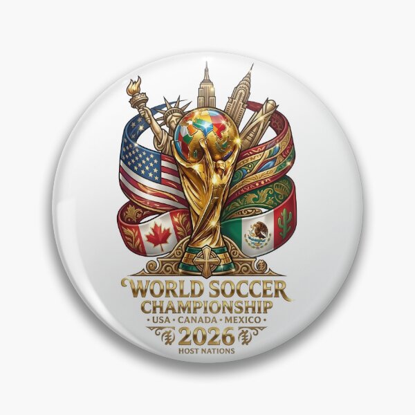 Item preview, World Soccer Championship 2026 Host Nations designed and sold by Sovereign Supply Co..