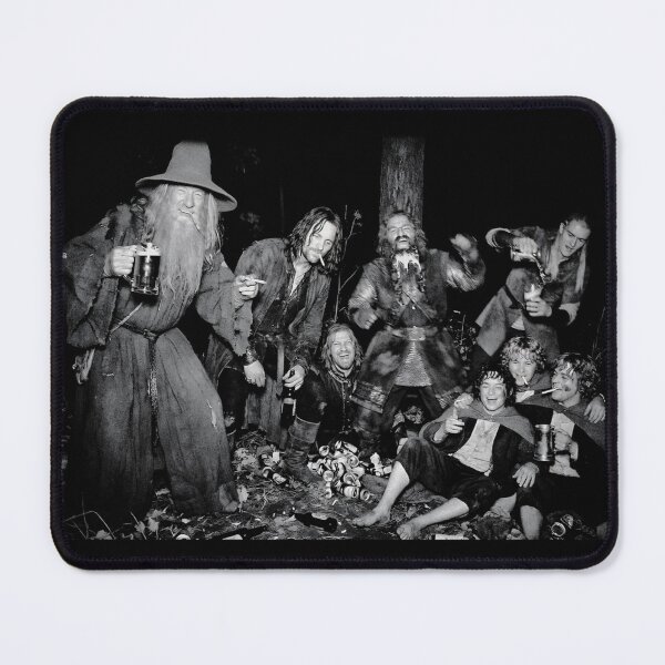 Item preview, Fellowship Smoking Party Funny Hobbit Drinking Meme designed and sold by lesqiana.