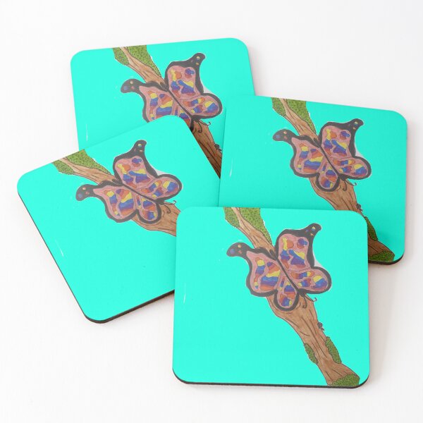 Item preview, A butterfly on a stick with a lady bug designed and sold by Artfairy340.