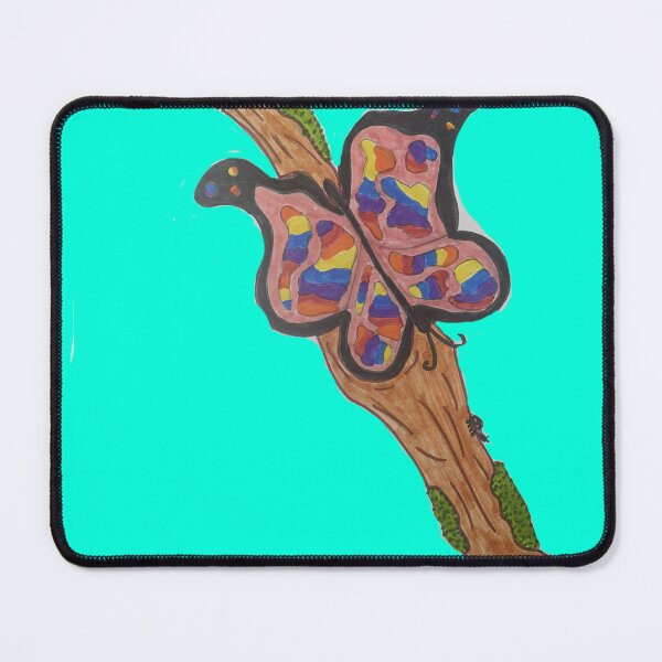 Item preview, A butterfly on a stick with a lady bug designed and sold by Artfairy340.