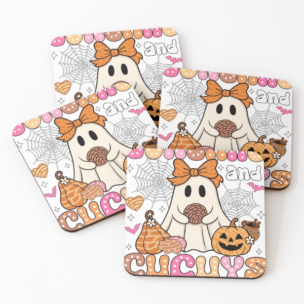 Item preview, Conchas And Cucuys Mexican Halloween Ghosts designed and sold by varin-studio.