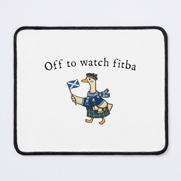 Item preview, Off to Watch Fitba Scottish Goose designed and sold by Noctivyra.
