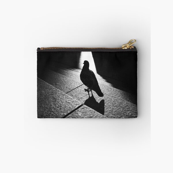 Item preview, Pigeon on the cathedral square - Cologne silhouette black and white designed and sold by jacquesview.