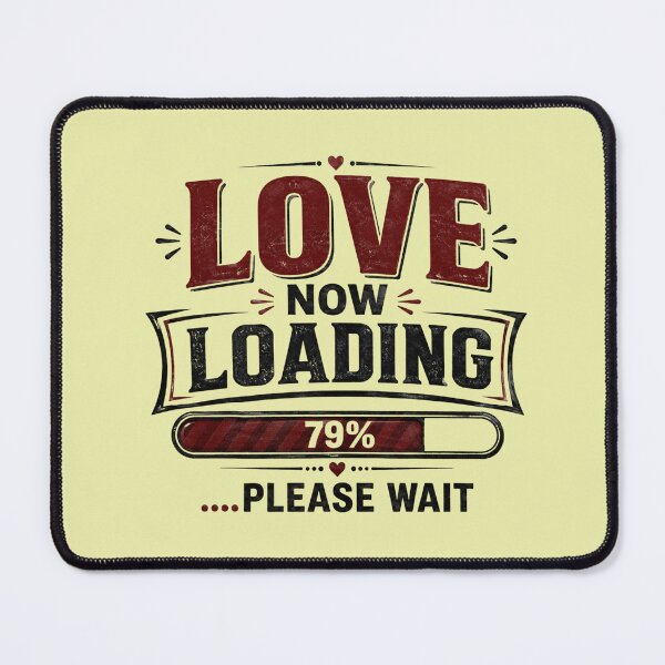 Item preview, Love Now Loading Funny Romantic designed and sold by Right-UR.