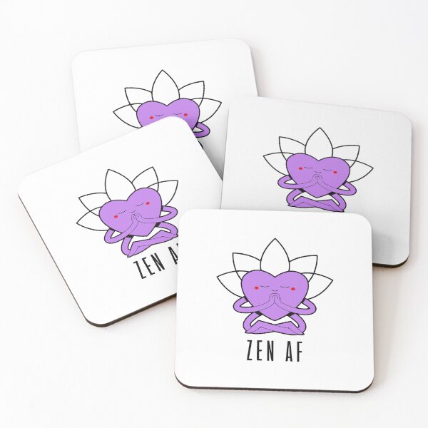 Item preview, Zen Af Funny Design For Meditation And Yoga Lovers designed and sold by Glitch-Cult.