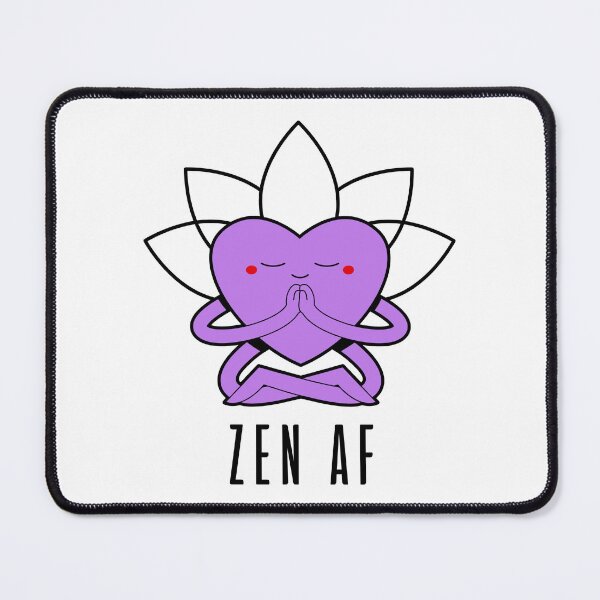 Item preview, Zen Af Funny Design For Meditation And Yoga Lovers designed and sold by Glitch-Cult.