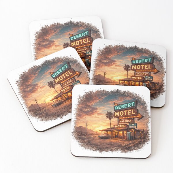 Item preview, Western Desert Motel designed and sold by AureliasDesignStudio.