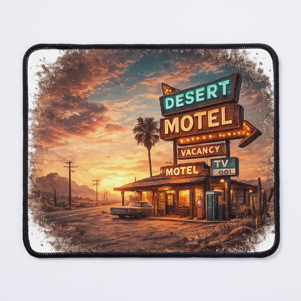 Item preview, Western Desert Motel designed and sold by AureliasDesignStudio.