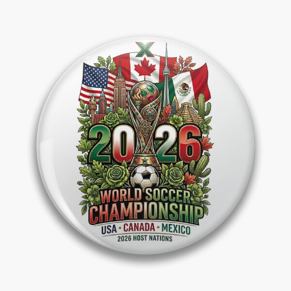 Item preview, World Soccer Championship 2026 Host Nations designed and sold by Sovereign Supply Co..
