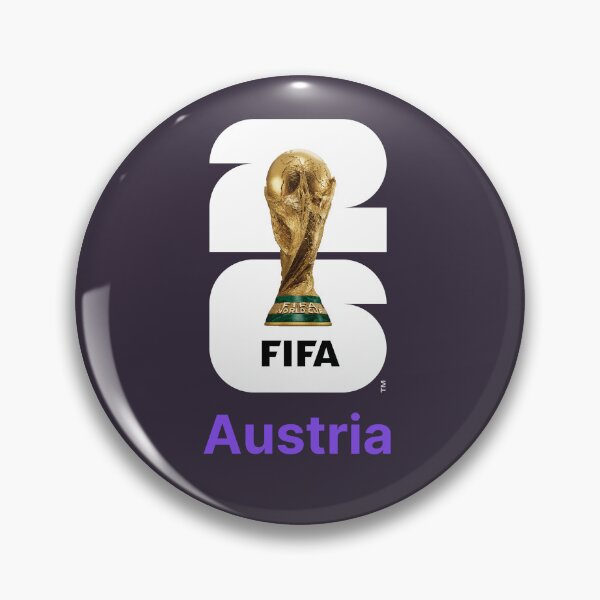 Item preview, FIFA World Cup Trophy 2026 Football Soccer Fan Design - Austria designed and sold by t-patterns.