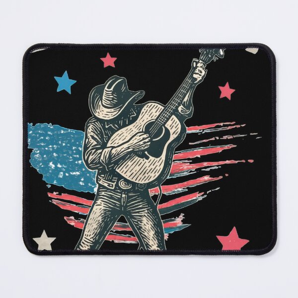 Item preview, Dwight Yoakam Stars & Stripes Poster #7154 designed and sold by pple-frame.