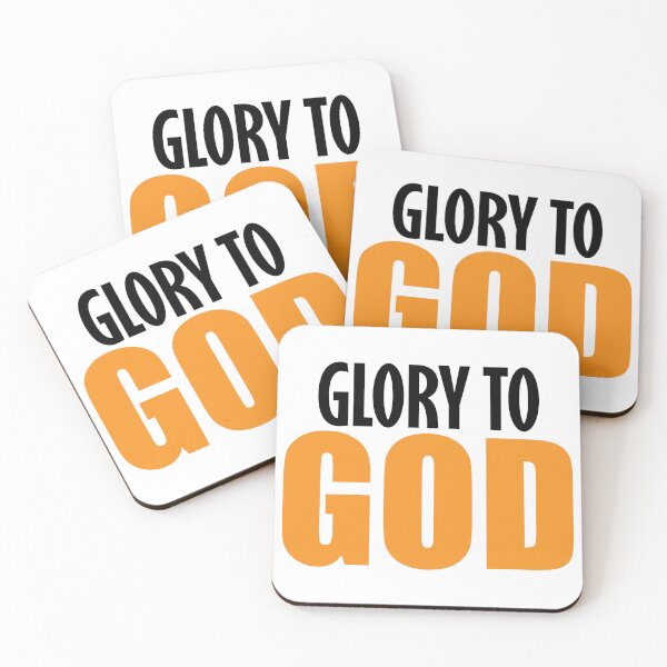 Item preview, Glory To God – Christian Faith Typography T-Shirt Design designed and sold by CrossCrafted.