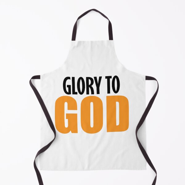Item preview, Glory To God – Christian Faith Typography T-Shirt Design designed and sold by CrossCrafted.