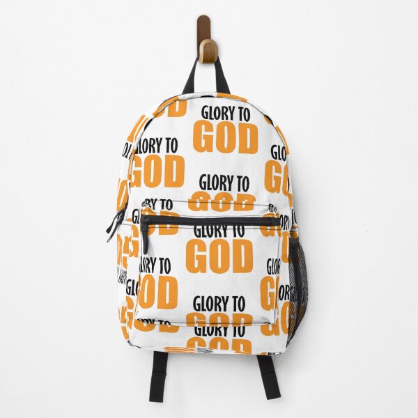 Item preview, Glory To God – Christian Faith Typography T-Shirt Design designed and sold by CrossCrafted.